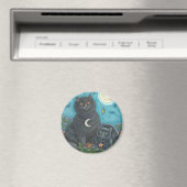 BUBO ET PYEWACKET, CHAUSSURES NOIRES MAGNET Round (In Situ (Lave-vaisselle))