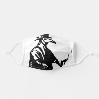 Bubonic Plague 17e-eeuwse Beak Doctor Stoffen Mondmasker