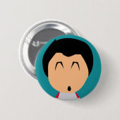 BUBU BOY RONDE BUTTON 5,7 CM (Voorkant /achterkant)