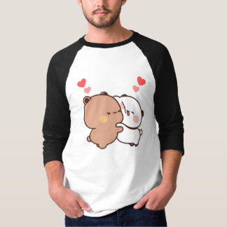 Bubu en Dudu, Panda en Brownie Beer paar T-shirt