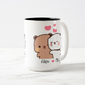 Bubu et Dudu Mug - Cadeau Couple personnalisé (Devant droit)