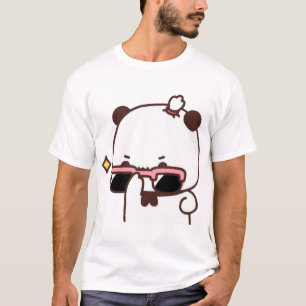 BuBu Panda kijkt naar DuDu Beer ❤️ Actief T-shirt