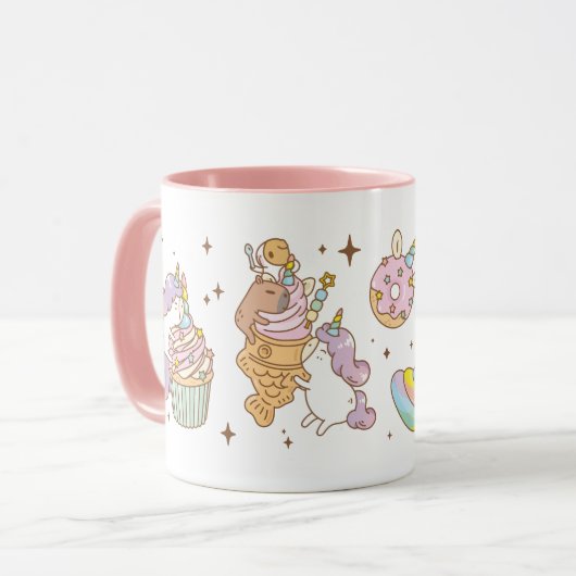 Bubu the Guinee-varken, Unicorn Party Mok (Voorkant links)