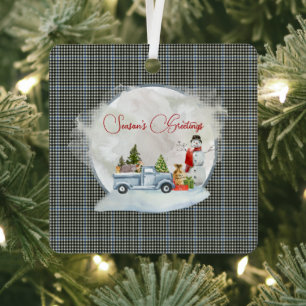 Buccleuch Original Scottish Tartan Metalen Ornament