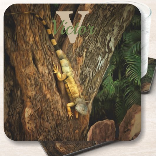 Bucerias Iguana 1069 Bier Onderzetter