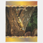 Bucerias Iguana 1069 Fleece Deken (Voorkant)