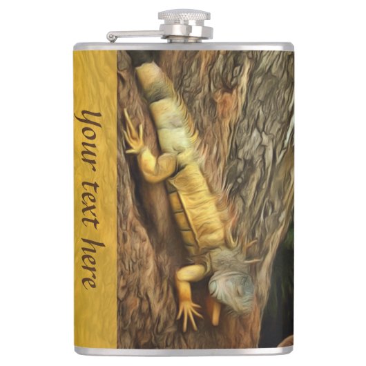 Bucerias Iguana 1069 Heupfles (Voorkant)