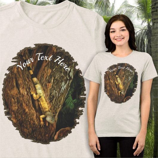 Bucerias Iguana 1069 Tri-Blend Shirt