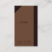 Buch Visitekaartje (Achterkant)