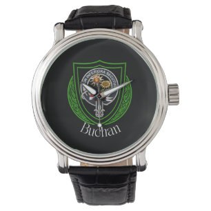 Buchan Scottish Clan Crest Horloge