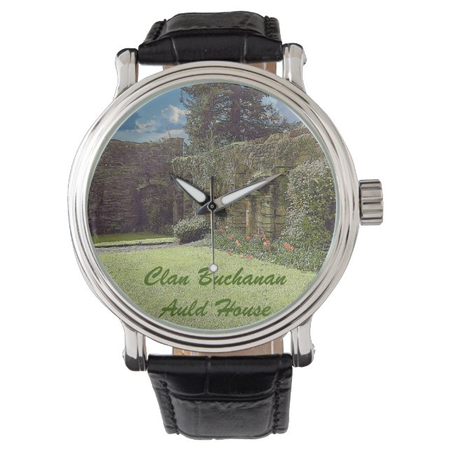 Buchanan Auld House - Clan Buchanan Horloge (Voorkant)
