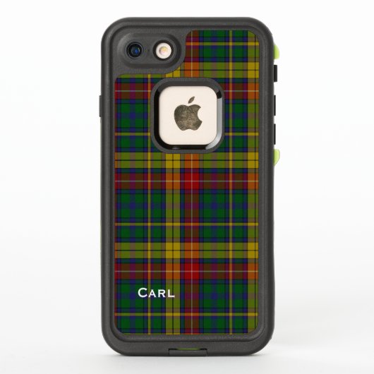 Buchanan Clan Plaid LifeProof iPhone 7 Coque (Dos)
