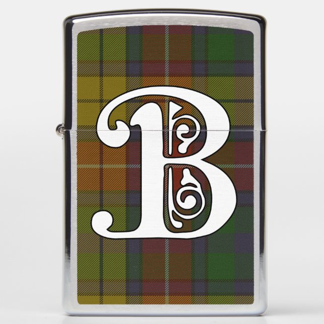 Buchanan Clan Tartan Monogram (Voorkant)
