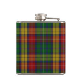 Buchanan Clan Tartan Patroon Heupfles (Achterkant)