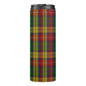 Buchanan Clan Tartan Patroon Thermosbeker (Achterkant)
