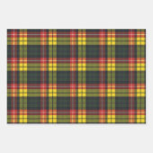 Buchanan écossais Clan Tartan Papier à envelopper (Devant)