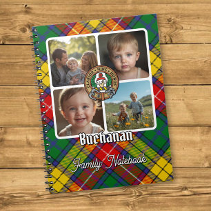 Buchanan Familie Foto Collage Notitieboek