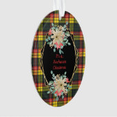 Buchanan Modern Original Scottish Tartan Ornament (voorkant)