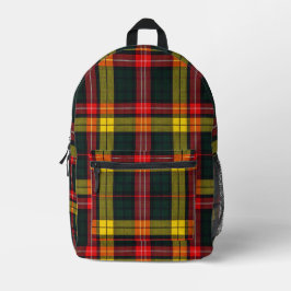Buchanan Modern Tartan Bedrukte Rugzak