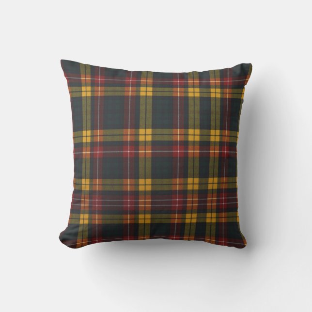 Buchanan Modern Tartan Kussen (Voorkant)