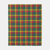 Buchanan Plaid Fleece Deken (Voorkant)