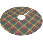 Buchanan Plaid Tartan Pattern Kerstboom Rok (Gekanteld)