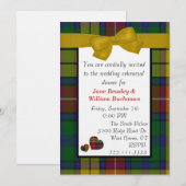 Buchanan Tartan Aanvraag Kaart (Voorkant / Achterkant)