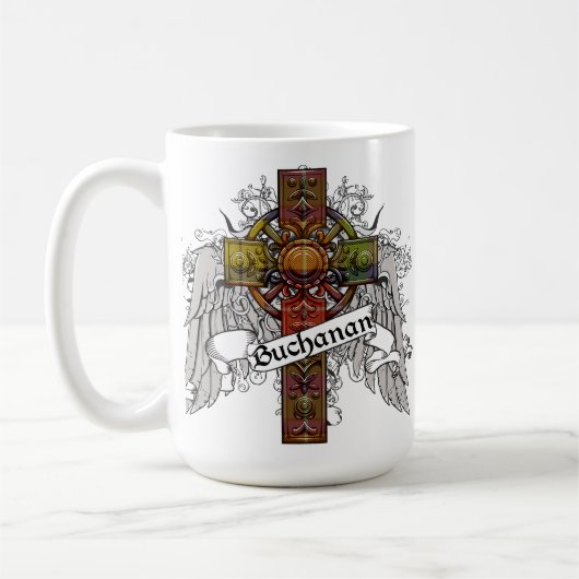Buchanan Tartan Cross Koffiemok (Links)