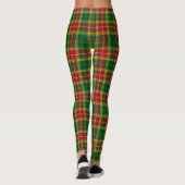 Buchanan Tartan Gele, Groene en Rode Leggings (Achterkant)
