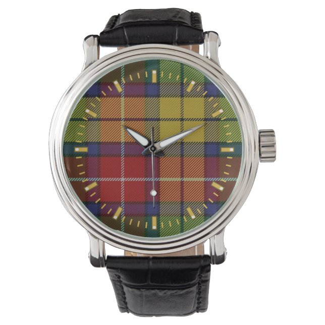 Buchanan Tartan Horloge (Voorkant)