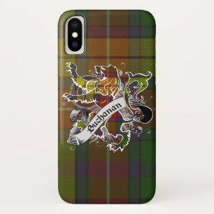 Buchanan Tartan Lion iPhone X Hoesje