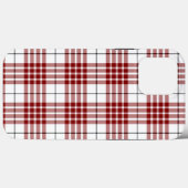 Buchanan tartan rood wit geruit Case-Mate iPhone case (Achterkant (horizontaal))
