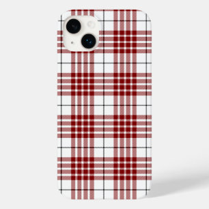 Buchanan tartan rood wit ruitpatroon Case-Mate iPhone 14 plus hoesje