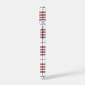 Buchanan tartan rouge blanc plaid (Côté gauche)