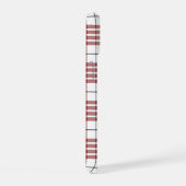 Buchanan tartan rouge blanc plaid (Côté droit)