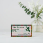 Buchanan Tartan Visitekaartje (Staand voorkant)