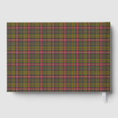 Buchanan Weathered Original Scottish Tartan Gastenboek (Achterkant)