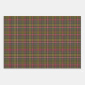 Buchanan Weathered Scottish Tartan Inpakpapier Vel (Voorkant)