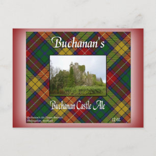 Buchanans Castle Ale Briefkaart