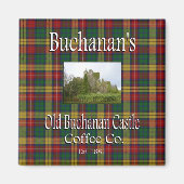 Buchanan's Old Buchanan Castle Coffee Co. Magnet (Devant)