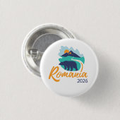 Bucharest Romania 2026 International Convention Ronde Button 3,2 Cm (Voorkant /achterkant)