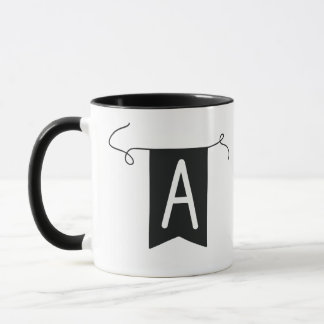 Buchstabe „A“ Becher  Tasse