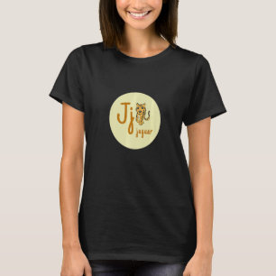 Buchstaben des deutschen Alphabets J Jaguar T-shirt