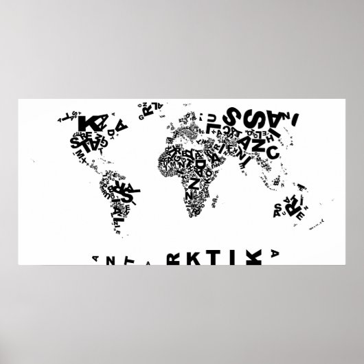 Buchstabenwelt Poster (Voorkant)