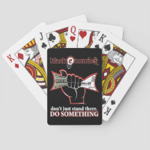 "Buck and Ballot" BLANC speelkaarten