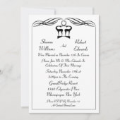 Buck And Doe Post Faire-part de mariage (Devant)