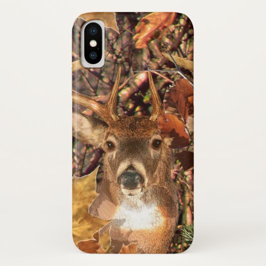 Buck Camouflage White Tail Deer Case-Mate iPhone Case (Achterkant)