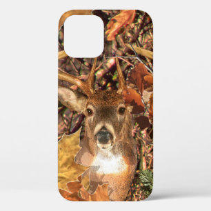 Buck Camouflage White Tail Deer iPhone 12 Hoesje