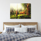Buck Canvas Afdruk (Insitu (Slaapkamer))