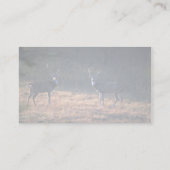 Buck confrontation at dawn visitekaartje (Achterkant)